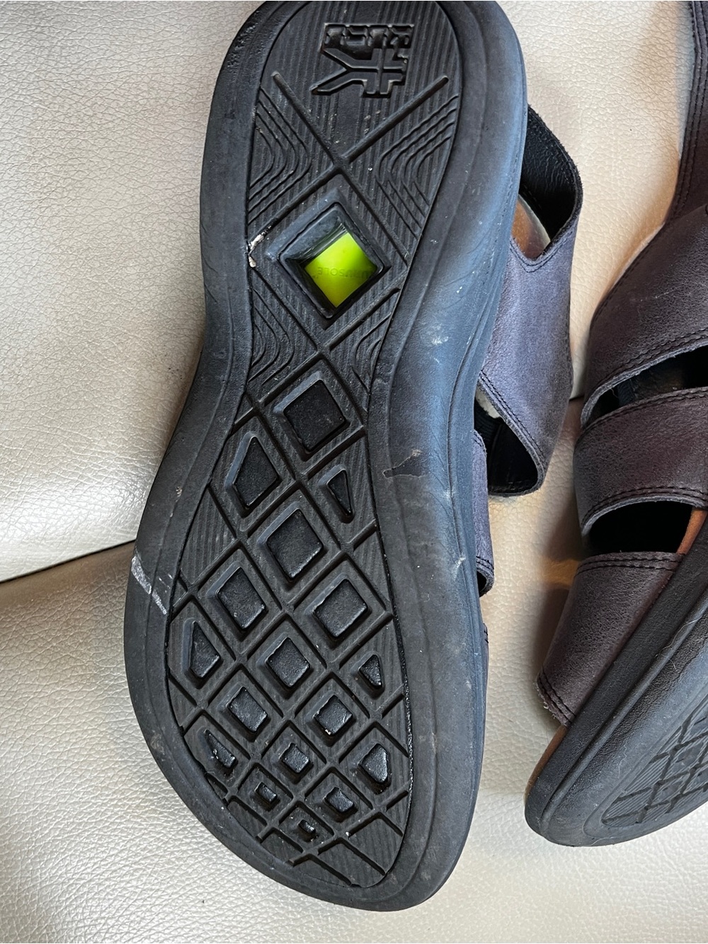 KURU Women's Blue Sandals 9M - Picture 3 of 5
